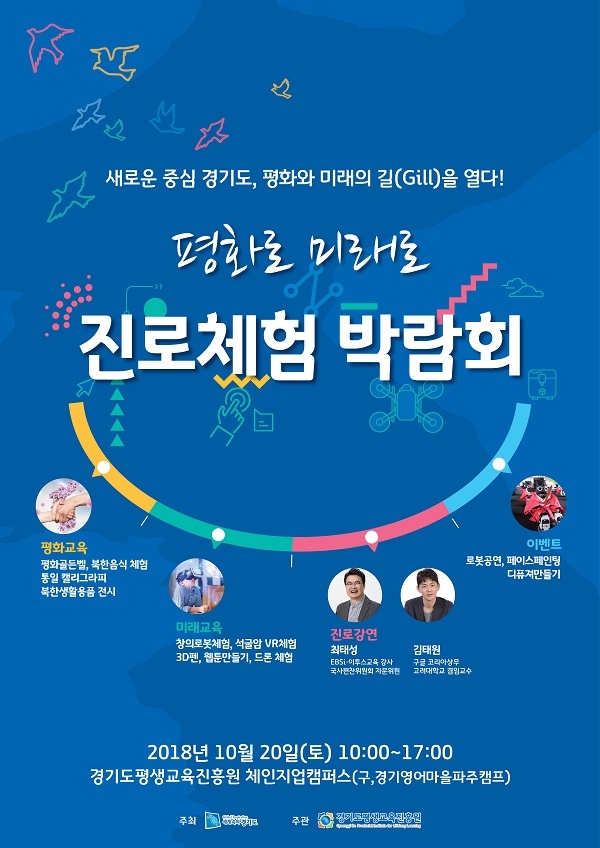 '진로체험 박람회' 포스터. ⓒ 경기도