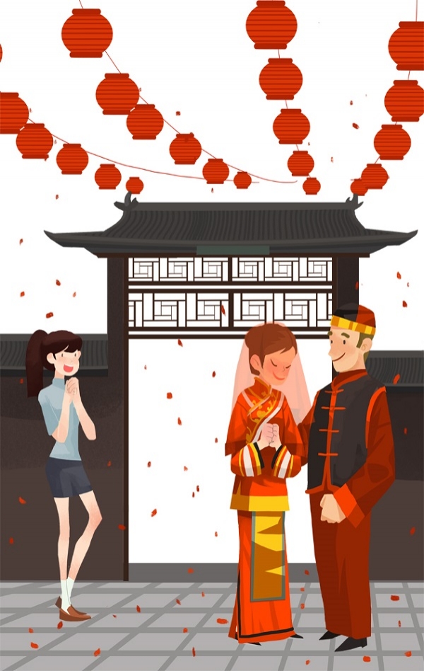중국은 초호화 결혼식을 선호하는 편이다. ⓒ 아이클릭아트