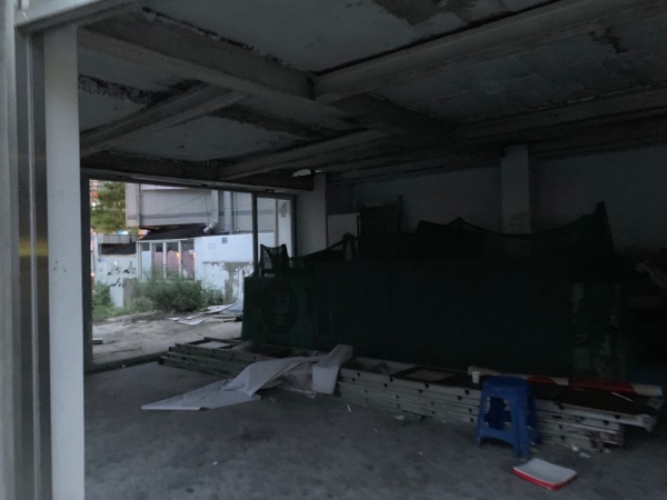 미아동 공사중단 상가건물 1구역의 내부 모습이에요. ⓒ 홍석진 수습기자